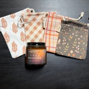 Cozy Morning chai tea soy candle with cardamom and spiced fruit